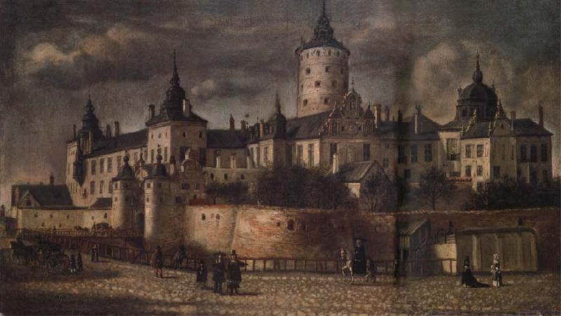 Govert Dircksz Camphuysen Castle Three chronology in Stockholm oil painting image